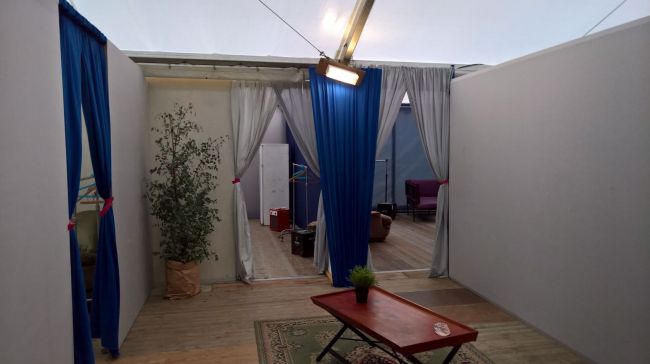 Location de tente au Havre pour loges d'artistes